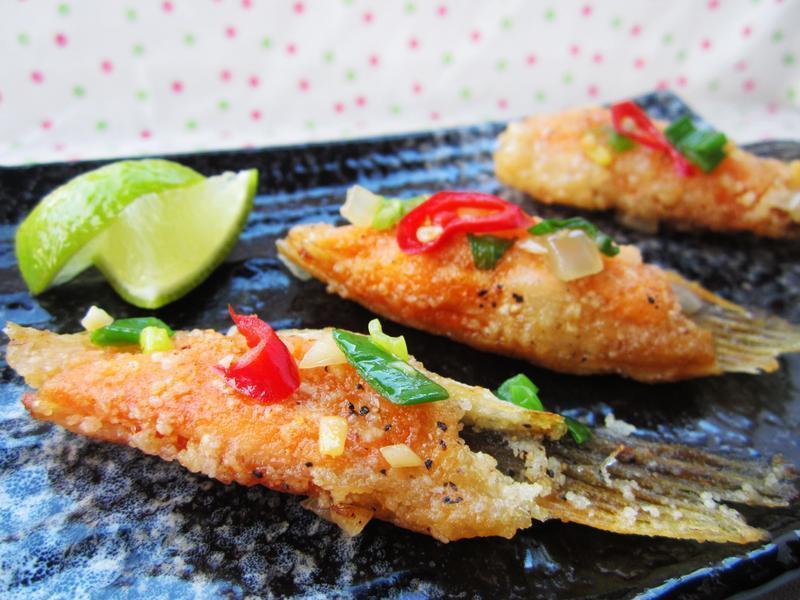 咸酥鲑鱼腹鯺肉【云端冰箱鲜食家】的做法