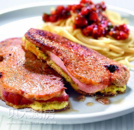 香煎德式火腿的做法