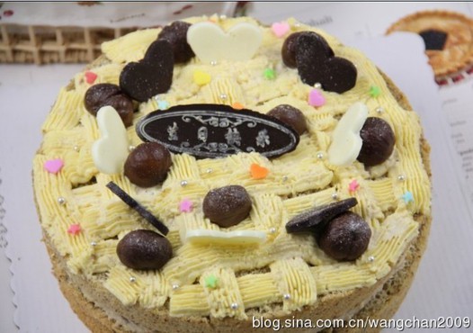 栗子奶油蛋糕的做法