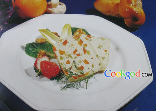 鱼肉塔林的做法