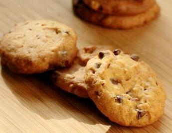 狠酥狠酥的——巧克力核桃小饼干的做法