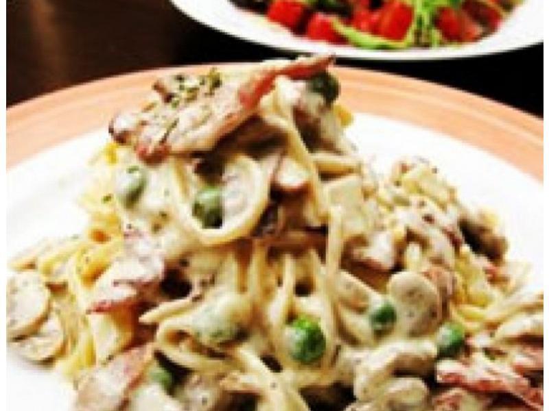 帕米桑奶油培根义大利面的做法