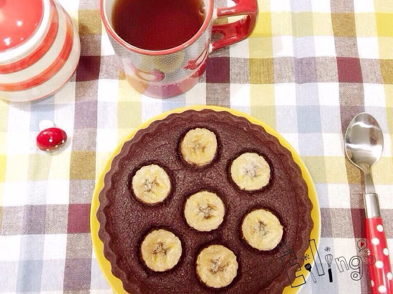 香蕉巧克力好朋友塔的做法