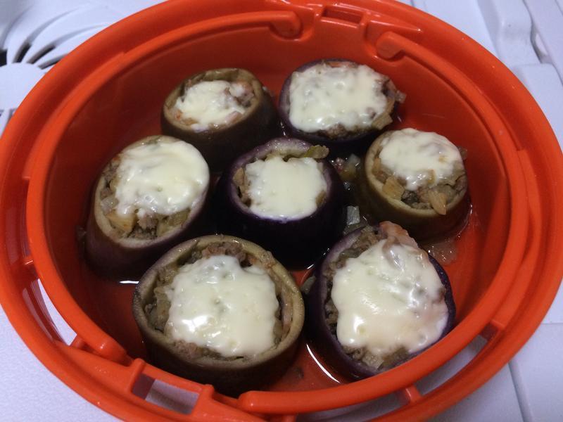 起司碎肉茄子的做法