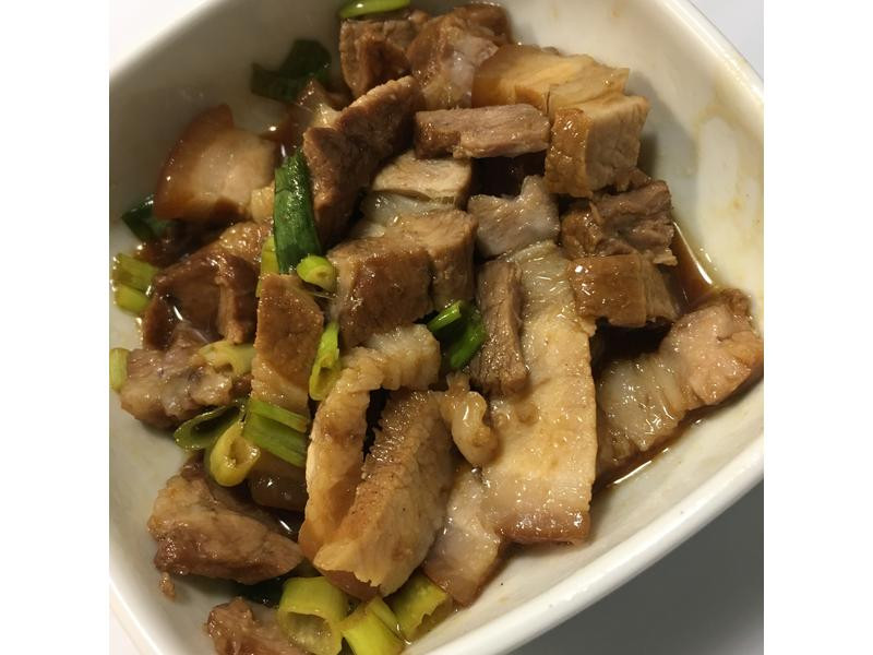 凉拌猪五花的做法