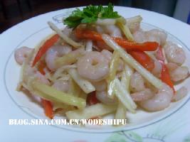 韭黄、虾仁你爱谁——韭黄炒虾仁的做法