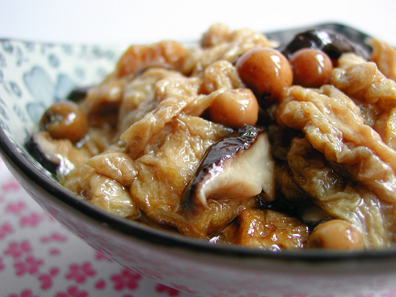 破布子面筋的做法