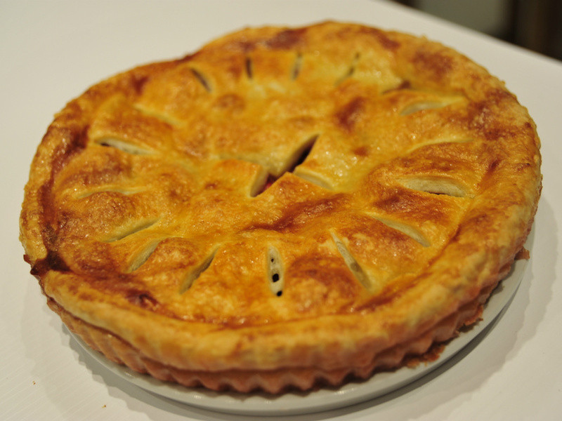 ����ƻ����ݮ�� | Holiday Strawberry Apple Pie������