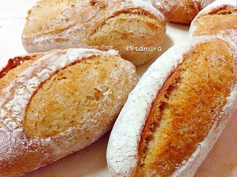 咖啡核桃迷你软法面包的做法