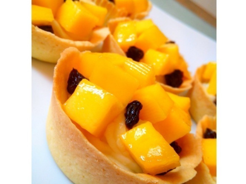 芒果塔-玛芬盘料理的做法