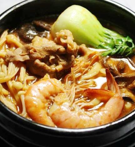 剩下的该怎么办——韩式火锅面。的做法