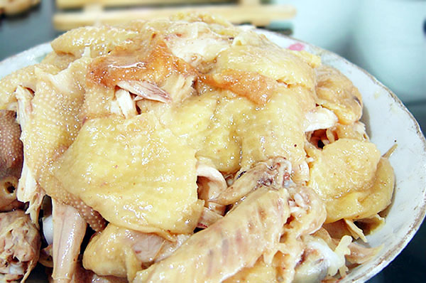 盐焗手撕鸡的做法