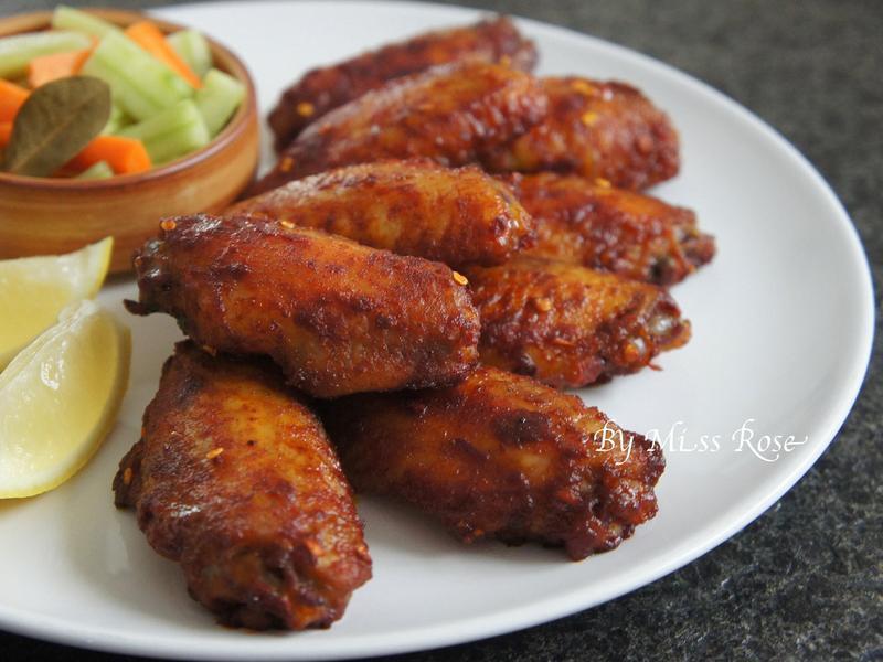 香辣烤鸡翼【深夜食堂×鲜食家】的做法