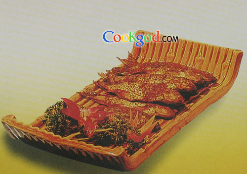 葱烧石斑鱼的做法