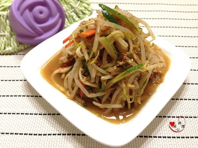 脆拌豆芽菜的做法