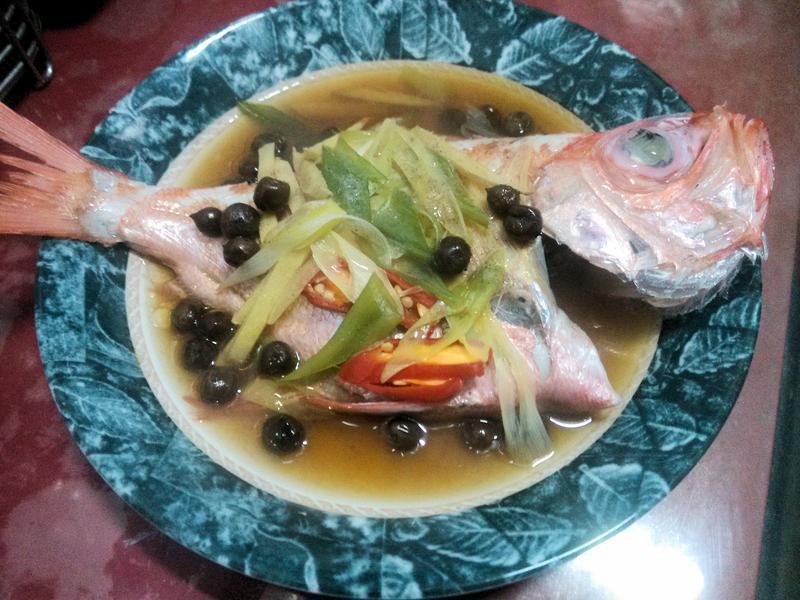 树子蒸鱼的做法