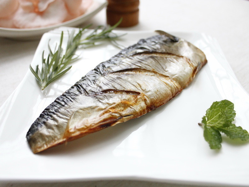 烤挪威薄盐鲭鱼片的做法