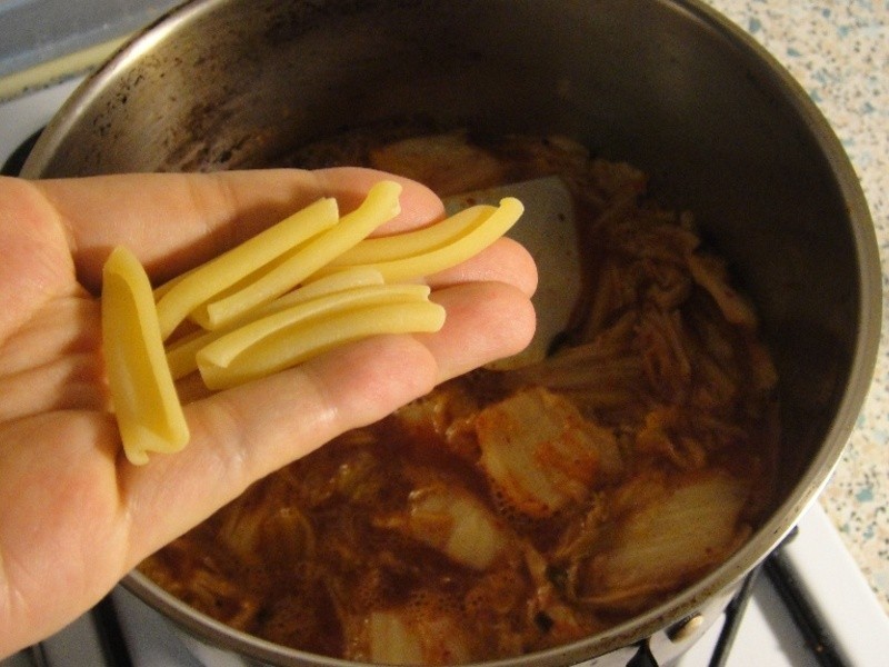 ��ʽ�ݲ�������� Kimchi pasta������