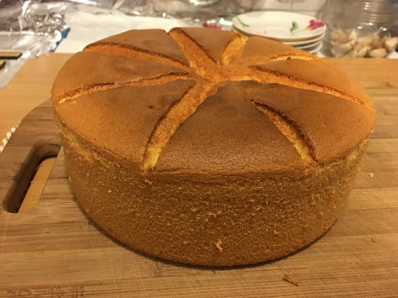 古早味戚风蛋糕的做法