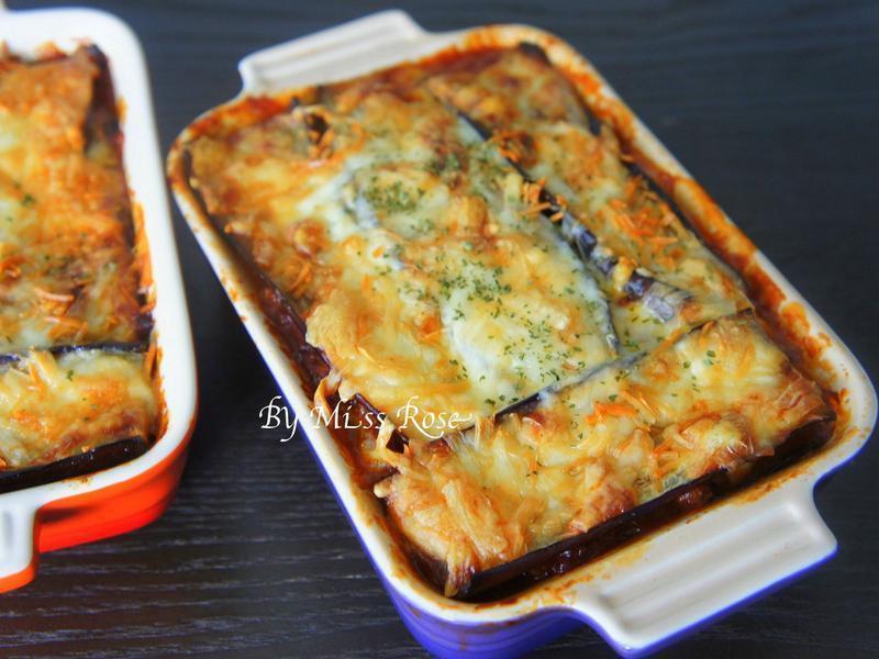 焗烤千层茄子的做法