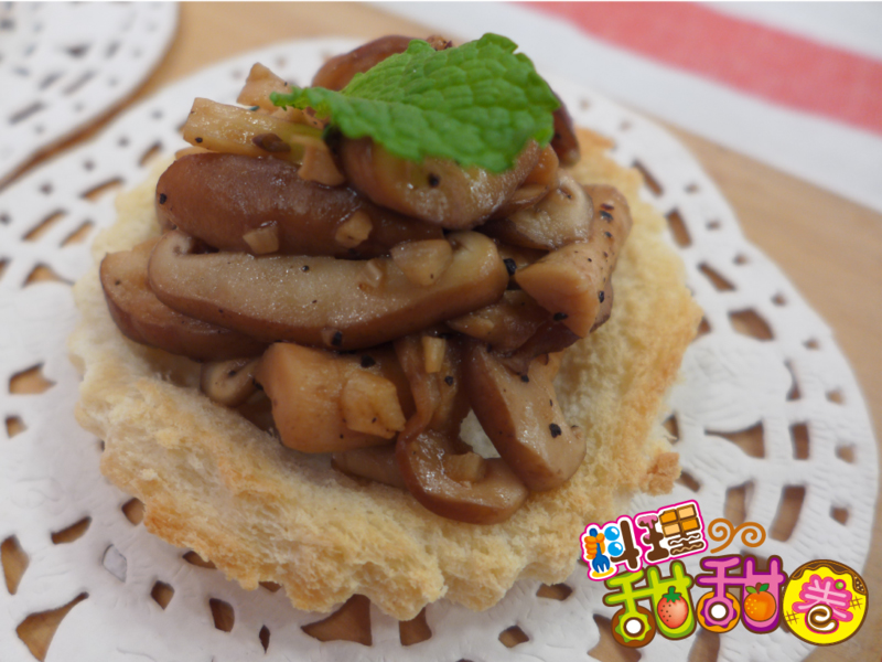 酒醋香菇塔的做法