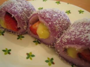 椰茸甜心卷的做法