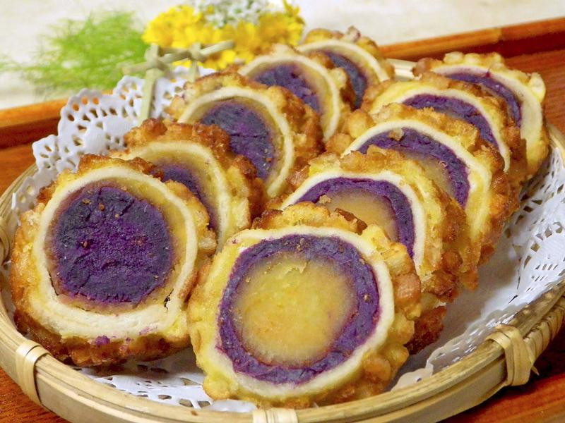 脆皮土司地瓜卷的做法