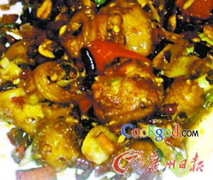 花生辣子鸡的做法