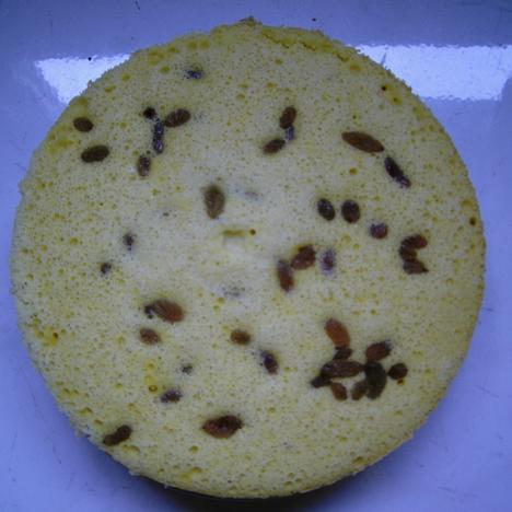 葡萄干玉米蛋糕的做法