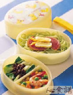 凉面便当的做法