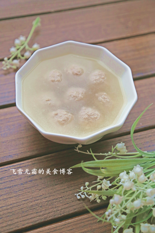 飘汤肉圆的做法