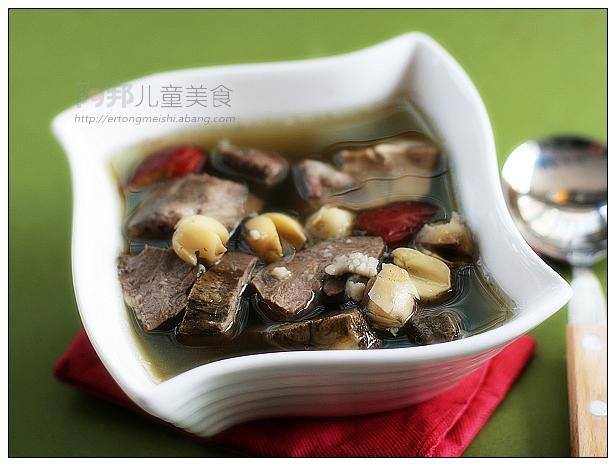 莲子猪心粥的做法