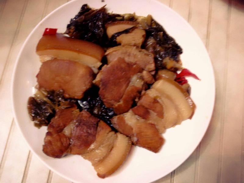 拜拜五花肉大变身之梅干扣肉的做法