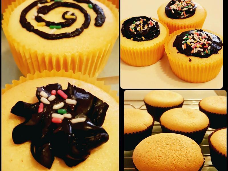 幸福巧克力酱杯子蛋糕的做法