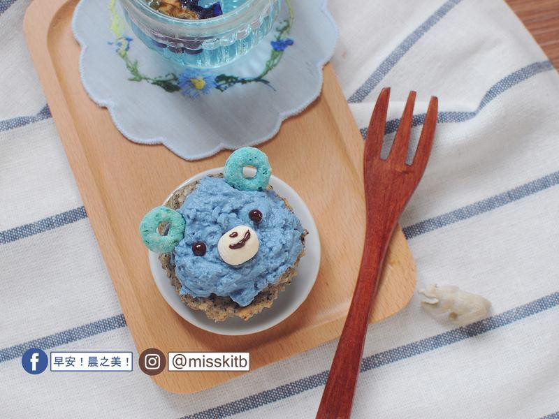 蝶豆花牛奶抹酱的做法