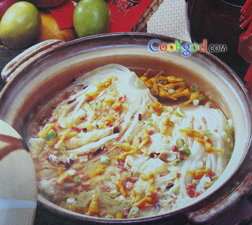 金华富贵炖白菜的做法