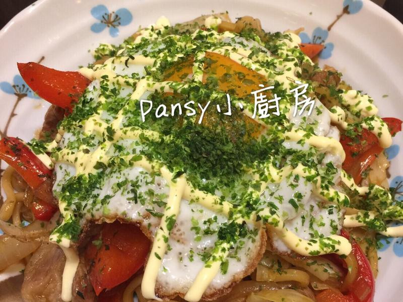 日式炒面烧的做法