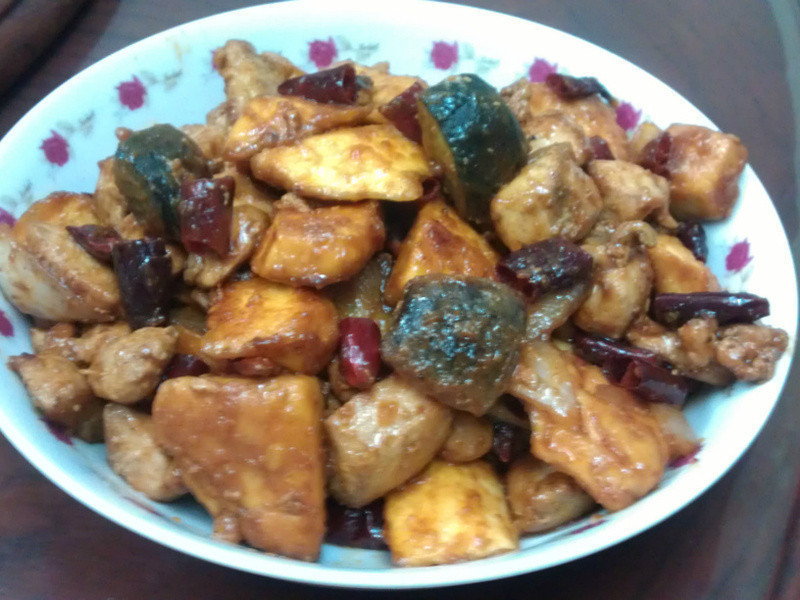 简易好吃宫保鸡的做法