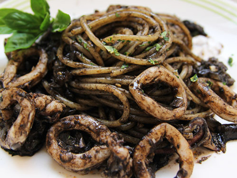 ����˹ī���� Spaghetti alle seppie������