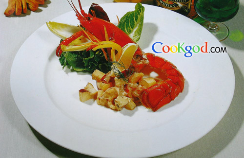 小青龙色拉的做法