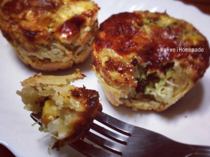 �����߲����ɱ� Vegetable Quiche Cups������