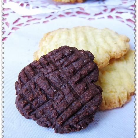 可可曲奇——没裱花嘴也能做曲奇的做法