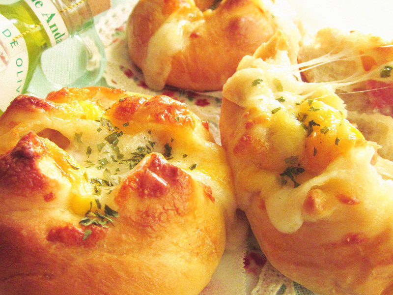 爆浆起司面包的做法