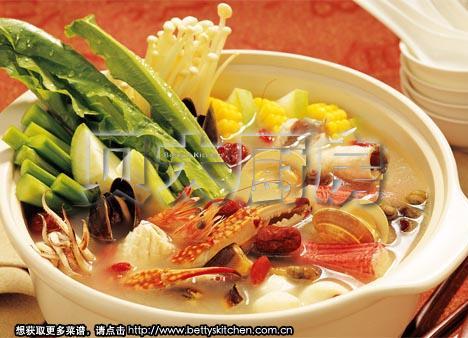 海鲜打边炉的做法