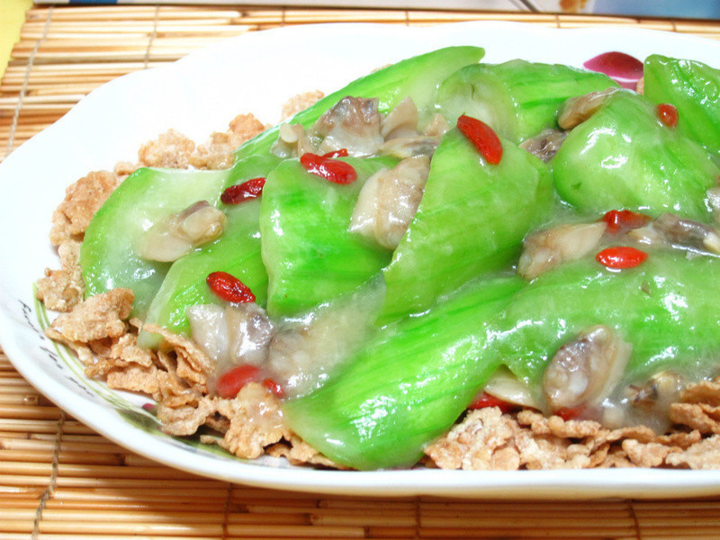 『Special K超快速懒人窈窕轻食』蛤蜊丝瓜烩麦米片的做法