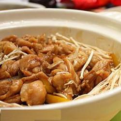 金鸡丝煲的做法