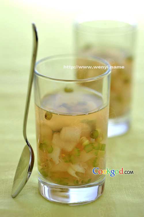 绿豆百合消暑汤的做法