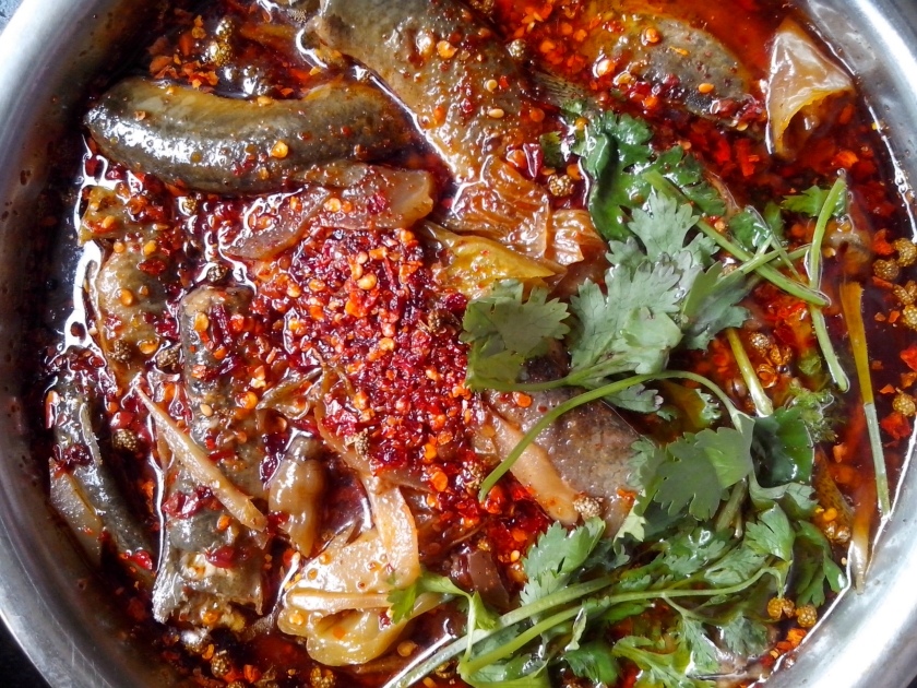 酸菜粑泥鳅的做法