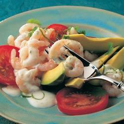 酪梨明虾番茄沙拉的做法