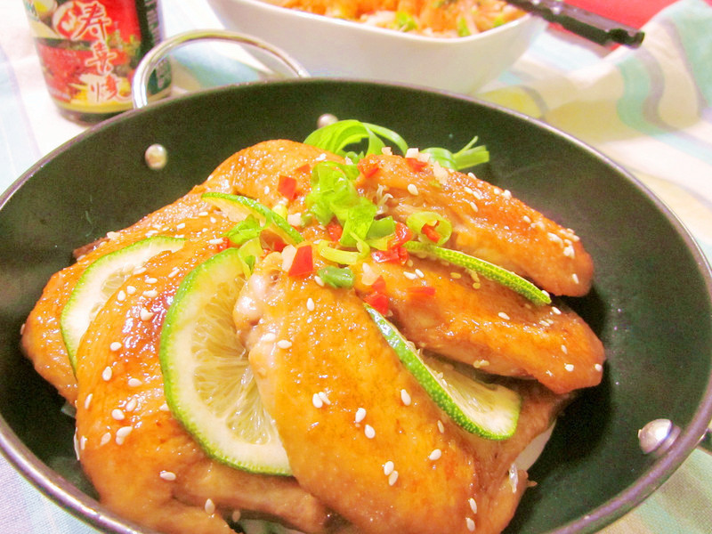 柠檬蒜香鸡翅的做法